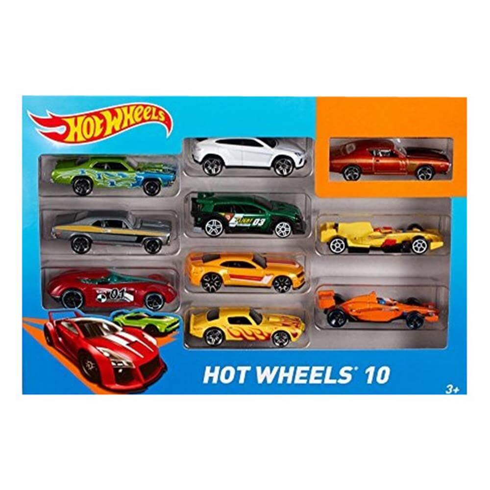 Mattel Hot Wheels 10 Car Gift Pack